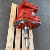 Moteur hydraulique à pistons radiaux à faible vitesse et couple élevé, série MS, entraînement à courbe interne pour grue, treuil, exploitation minière