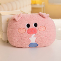 Peluche brodée en coton PP de 16 pouces, motifs crabe, oie, lion, coussin doux en forme de créature, oreiller de sieste pour canapé, vente directe usine, porte-clés