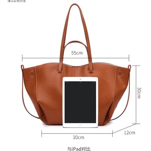 Bolso Tote de PU Transfronterizo de Gran Capacidad con Cierre Magnético, de Alta Gama, Moderno, para el Trabajo y Viajes, Versátil y Sencillo para el Hombro - Product Image 4