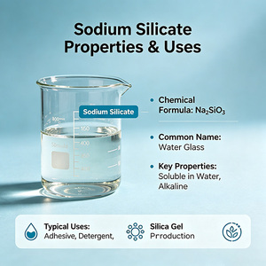 Silicato de Sodio Líquido Antioxidante CAS1344-09-8 Na₂SiO₃ para Detergente de Lavandería, Producto Químico - Product Image 2