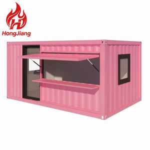 Modulaire Prefab Winkel Mobiele Winkel Trailer 20ft 40ft Op Maat Gemaakte Prefab Container Koffieshop Commerciële Faciliteiten - Product Image 2