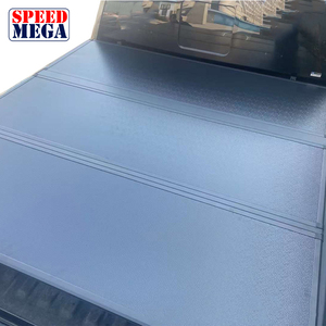Hard Tri-Fold Tonneau Cover for Ford F-150 5.5ft Bed, Aluminum Tri Folding Waterproof Bed Cover, No Drill Anti-Theft - Product Image 4