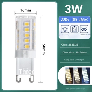 Bombilla LED G9 de 5W AC85-265V, Ahorro de Energía, Certificación ETL y CE, Garantía de 3 Años, Precio de Fábrica al por Mayor - Product Image 2