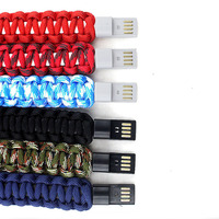 Bracelet de Charge USB extérieur Micro Type C chargeur câble de Charge de données cordon de synchronisation pour iPhone 11 Pro MAX XS cordon de téléphone