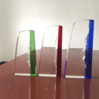 Usine directement personnalisée mode cristal verre modèle camion cristal transparent cadeau trophée