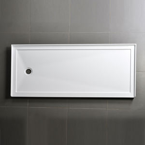 Pabrik CUPC akrilik putih 3-dinding Alcove ambang tunggal dasar <span class=keywords><strong>Shower</strong></span>/nampan/Pan untuk penggunaan dalam ruangan/kamar mandi dari Cina - Product Image 4