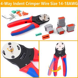 DT Kit konektor 2/3/4/6/8/12 Pin konektor Jerman alat Crimping 338 buah kit konektor DT - Product Image 5