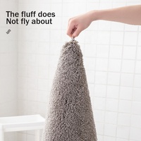 Tapis de bain moelleux lavables et antidérapants Basics, ensembles de tapis et carpettes pour salle de bain, tapis absorbants pour baignoire et douche