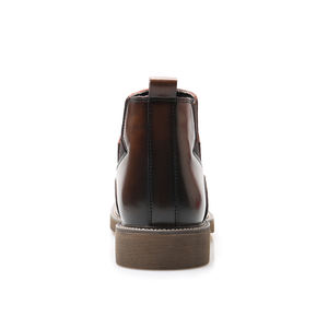 Vente en gros de bottes en cuir classiques pour hommes, de haute qualité et à prix attractif, nouvelles chaussures pour hommes en grande taille - Product Image 5