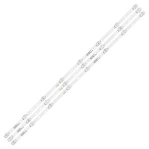 Bandes LED de rétroéclairage pour téléviseur HX-NO.2160 JL.D43081330-017WS-M_V02, à utiliser pour téléviseur LED 43 pouces, barre LED 803MM - Product Image 5