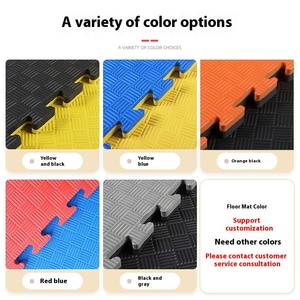 Tapis de sol professionnel pour salle de sport, en EVA épaissi, sain, antidérapant, anti-chute, patchwork, résistant au froid et à l'humidité - Product Image 4