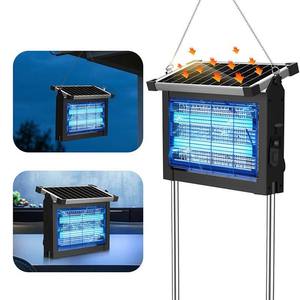 LOGOTIPO personalizado al aire libre portátil Solar recargable eléctrico Bug Zapper Mosquito Killer - Product Image 1