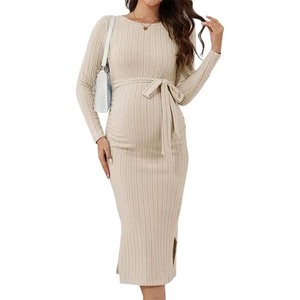 slim fit dress slacks Maternity Dream Gown | Liylah