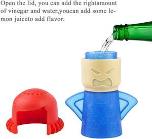 Vente en gros Nettoyeur vapeur pour micro-ondes <span class=keywords><strong>Angry</strong></span> <span class=keywords><strong>Mama</strong></span> Nettoyant pour micro-ondes Désinfecte avec du vinaigre et de l'eau pour la cuisine - Product Image 3