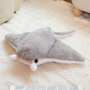 Vente en gros de la poupée en peluche Poisson-diable en velours arctique, jouet en peluche mignon, cadeau pour événements festifs pour enfants sur le thème de l'aquarium - Product Image 2
