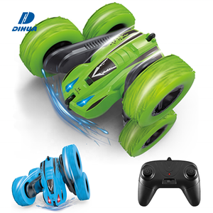 <span class=keywords><strong>Voiture</strong></span> cascadeuse télécommandée, Double face, rotation 4WD, bras oscillant tout-terrain, rotation à 360 degrés, <span class=keywords><strong>voiture</strong></span> cascadeuse à dérive RC, jouet - Product Image 1