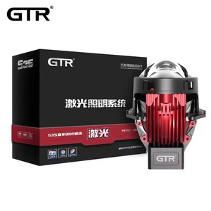 GTR 3inch <b>Led</b> Projector Lens 3200lm <b>Red</b> Color Waterproof Headlight Fog <b>Light</b> for <b>Led</b> Headlight - Product Image 1