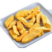 Bulk groothandel gesneden gevriesdroogde harde mangochips, knapperige tropische fruitsnack, lange houdbaarheid, zoete smaak, zonder toegevoegde suiker