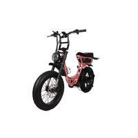 Australia ban sepeda elektrik Retro 52V 1000W, ban sepeda kumbang kecil Vintage Retro Fatboys sepeda elektrik Diordi