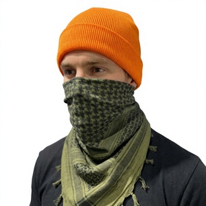 Écharpe Keffiyeh Shemagh Arabe Personnalisée en Coton 22x22 Pouces Camouflage Tactique Désert Respirante Douce pour la Peau Chasse en Plein Air pour Hommes - Product Image 1