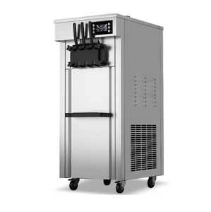 Ticari otomatik paslanmaz çelik dikey dondurma makinesi büyük çıkış yumuşak dondurma dondurma koni makinesi 1900W dokunmatik ekran - Product Image 6