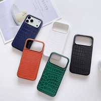 Étui de téléphone portable en cuir PU de luxe magnétique pour iPhone, personnalisation