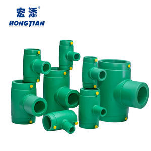 Réducteur de tuyau PPR haute pression DN50 moulé, pour l'installation d'eau chaude industrielle, norme ISO, marque Hongtian, sur mesure - Product Image 1