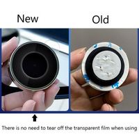 360 rotatif pousser voiture vue arrière petit miroir rond grande Vision inverse aide angle mort miroir voiture accessoires pour miroir de voiture