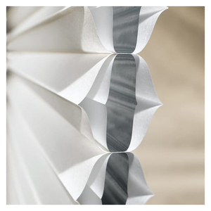 ستائر مطوية من الورق ذات ثنايا بيضاء, ستائر حرارية ذات ثنايا على شكل قرص العسل - Product Image 1