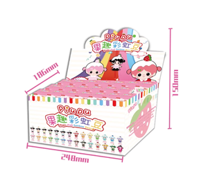 Nuevo Lanzamiento: Juguete <span class=keywords><strong>de</strong></span> Moda Piupu Fruit Fun, Serie <span class=keywords><strong>Rainbow</strong></span> Bean, Linda Figura <span class=keywords><strong>de</strong></span> Cristal en Caja Sorpresa, Muñeca Decorativa para Escritorio, Regalo - Product Image 1