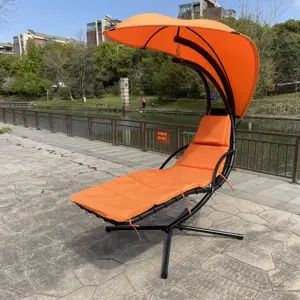 Hanging Chaise Lounger Chair Dream Hammock Swing Chair Lounge For Outdoor