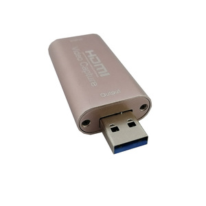 Carte de capture vidéo HDMI 1080P 30Hz USB 2.0 Entrée Sortie Couleur Or - Product Image 5