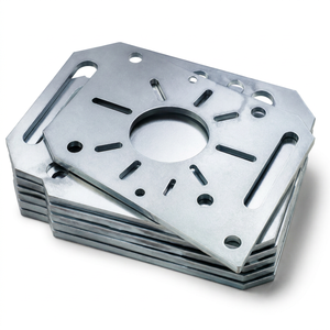 Plaque de support métallique découpée au <span class=keywords><strong>laser</strong></span> sur mesure, fabrication OEM ODM - Product Image 2