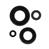 GB97 DIN125 Black 304 Stainless Steel Flat Washer Enlarged Washer Black Coated Ultra-Thin Extra Wide Thick Qianke DS-WG01