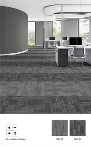 도매 현대 폴리 프로필렌 카펫 타일 정사각형 카펫 사무실 바닥 바닥 지상 침실 호텔 거실 사용 - Product Image 2