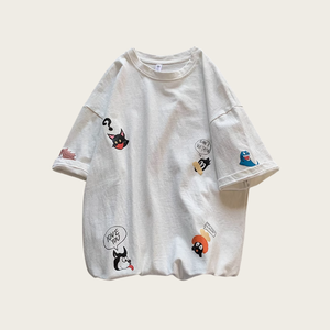 Fabricante de Ropa para <span class=keywords><strong>Hombre</strong></span>, Camiseta con Estampado Gráfico Personalizado, Camiseta de Calle para <span class=keywords><strong>Hombre</strong></span>, Camiseta de Algodón Extra Grande, Nuevo Producto Más Vendido - Product Image 4