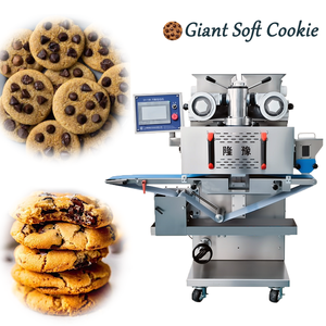 Machine à fabriquer des biscuits <span class=keywords><strong>aux</strong></span> <span class=keywords><strong>pépites</strong></span> <span class=keywords><strong>de</strong></span> <span class=keywords><strong>chocolat</strong></span> multifonctionnelle BNT-198, ligne <span class=keywords><strong>de</strong></span> production <span class=keywords><strong>de</strong></span> biscuits géants moelleux à haute productivité pour les usines - Product Image 1
