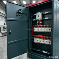 Armoire de commande modulaire de moteur à basse tension Zhong'an Electric GCS, armoire de distribution à montage au sol 400V 3150A