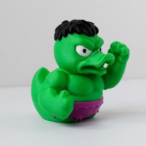 Modelo de <span class=keywords><strong>Pato</strong></span> Hulk de <span class=keywords><strong>Marvel</strong></span> para Impresión 3D Transfronteriza, Temática de Animales de Animación Occidental, Hecho a Mano, Modelo de <span class=keywords><strong>Pato</strong></span> Antirrealista - Product Image 3