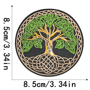 Áo đính hình chữ cái hình cá, logo thêu, hình tròn, khuyến mãi nóng, dùng là miếng dán ủi lên mũ, quần áo, phụ kiện tự làm - Product Image 3