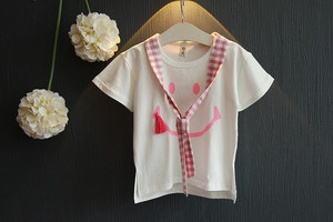 Kids Summer Wear <b>Skirts</b> and Tops Girl Boutique Outfit Set Made in China - Product Image 4