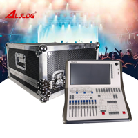Gran oferta: Consola DMX512 de cuarzo con estuche de transporte, consola Tiger con 64 universos para luces de escenario, luces de DJ, conciertos y bares.