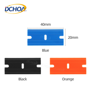 Dchoa hai lưỡi dao cạo nhựa lưỡi dao cạo Nhãn Dán Công cụ loại bỏ keo - Product Image 2