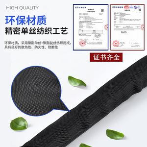 Gaine tressée en polyester Jiafei pour protection de câbles 40-125°C pour faisceaux de câblage électrique et blindage de conduites - Product Image 2
