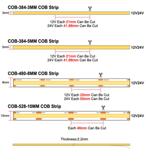Sxzm Bán Buôn 480 Đèn LED 8Mm Chiều Rộng 24V Tinh Khiết Tím <span class=keywords><strong>UV</strong></span> LED Strip Băng Ánh Sáng Thay Đổi Độ Sáng Linh Hoạt COB Cuttable Cho PC Trò Chơi Cảnh Quan - Product Image 5