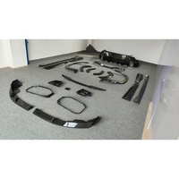 Kit carrosserie pour BMW XM, style LD modifié, fibre de carbone sèche, lèvre avant, diffuseur arrière, jupe latérale, aileron arrière, passage de roue