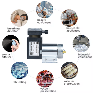 Bomba de Ar DC Portátil 12V Baixo Ruído 15L/min Micro Bomba Elétrica de Vácuo Detector - Product Image 5