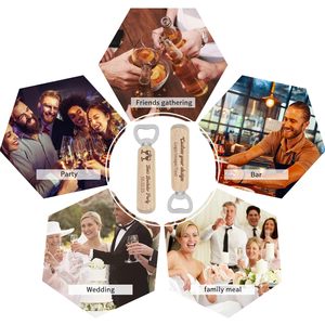 Abridor de Botellas de Madera Personalizado para <span class=keywords><strong>Cumpleaños</strong></span>, 18, 21, 30, 40, 50, <span class=keywords><strong>60</strong></span> Años, <span class=keywords><strong>Regalo</strong></span> para el Día del <span class=keywords><strong>Padre</strong></span>, Decoración para Fiestas de <span class=keywords><strong>Cumpleaños</strong></span> - Product Image 6