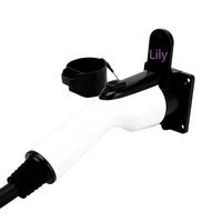 Support mural pour câble de chargeur EV Lily Type 2, support mural pour prise de chargeur EV IEC Type 2