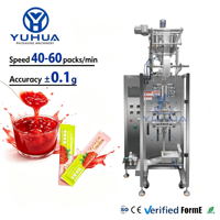 Machine de remplissage, de scellage et d'emballage verticale haute précision pour jus, boissons liquides, glaces, gelées et bâtonnets de gelée